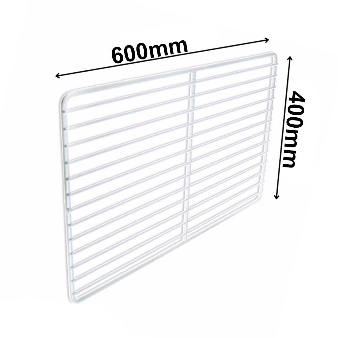 Étagère universelle en fil d'acier revêtu de plastique pour réfrigérateur/congélateur 600 mm x 400 mm 434212
