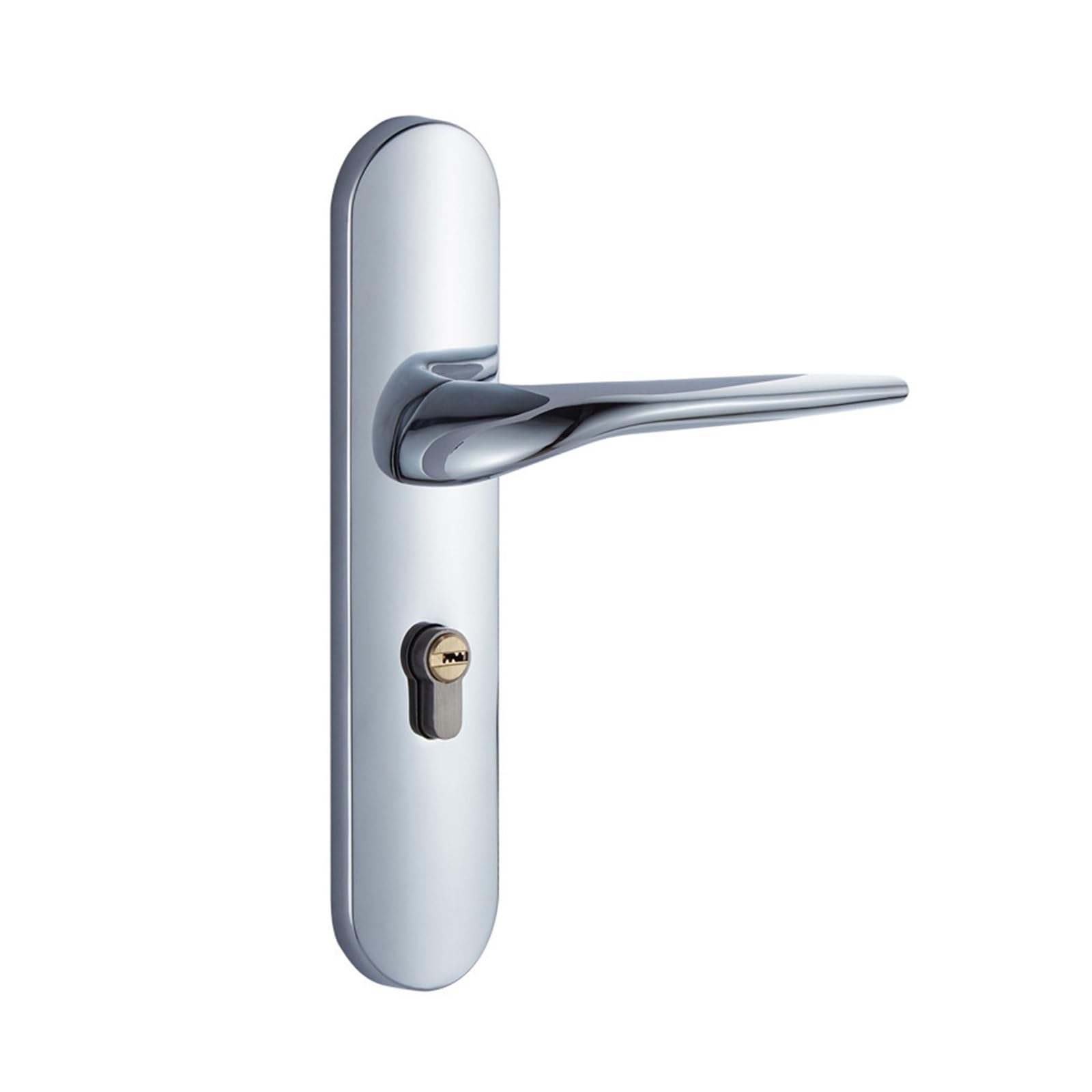 Serrure de porte intérieure américaine silencieuse pour chambre et bureau BRIGHTCHROME