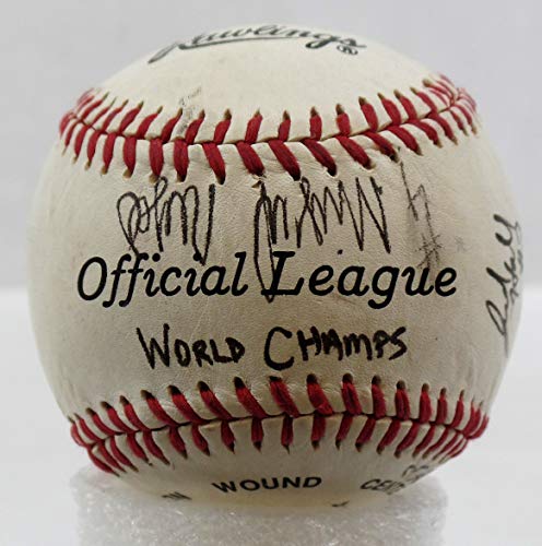 JUCO Baseball World Series Autographed Ball "World Champs