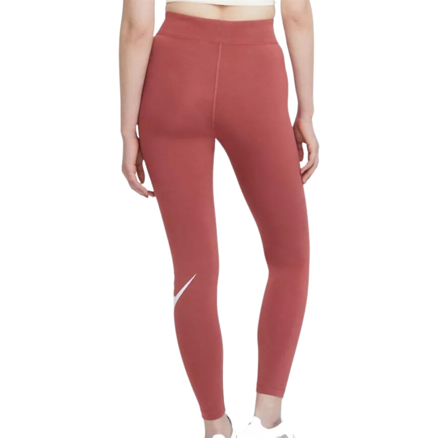 Nike Women's Essential Futura Leggings (Canyon Rust/White) Size Small