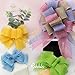 Ribbli Apple Green Burlap Wired Ribbon, 2-1/2 Inch x 10 Yard, Wired Edge Ribbon for Big Bow,Wreath,Tree Decoration,Outdoor Decoration