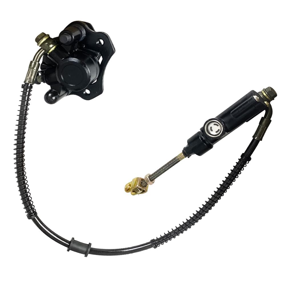 Pompa cilindro maestro del freno posteriore e pinza adatto per cinesi ATV Quad Taotao Coolster Kazuma Baja SunL NST Roketa Loncin Lifan Vitacci 50cc-125cc