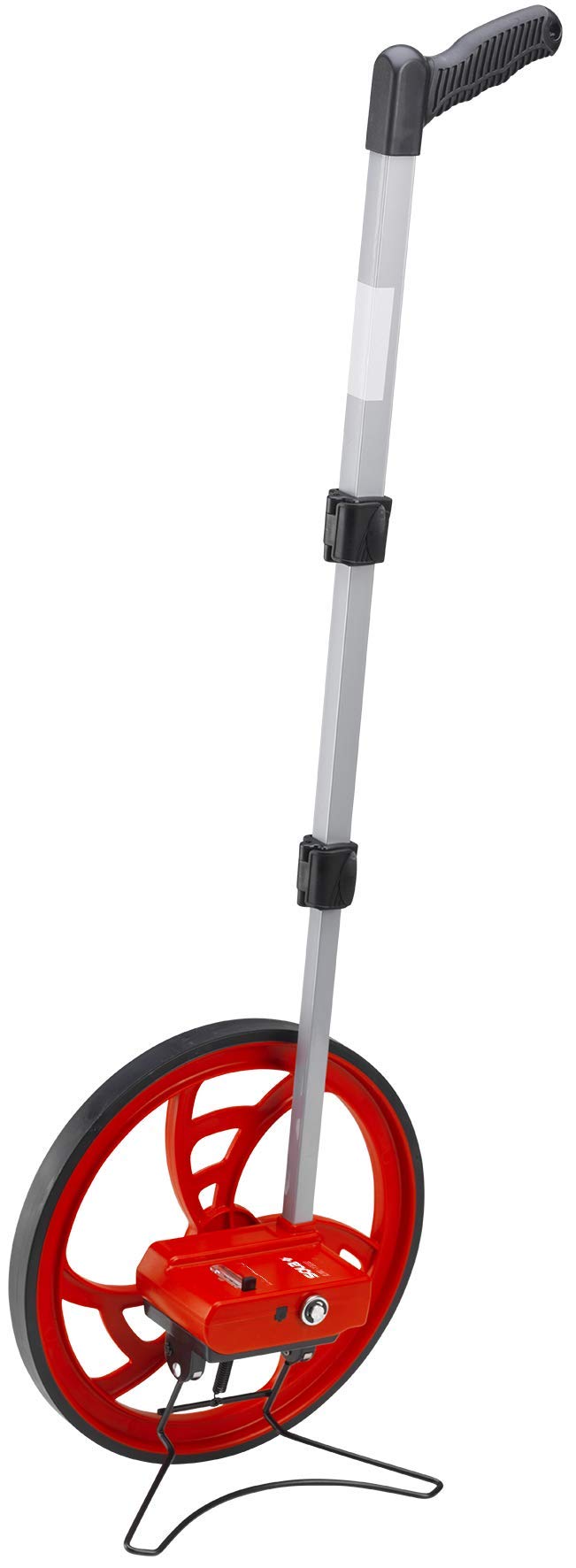 SOLA MW 1000 Messrad I Profi Meterzähler für exakte Vermessung bis 9.999,9 m I Laufrad mit einer Messtoleranz von ±3.00 mm I Rolltacho mit extra starkem Pistolengriff I Rollrad mit Seitenständer