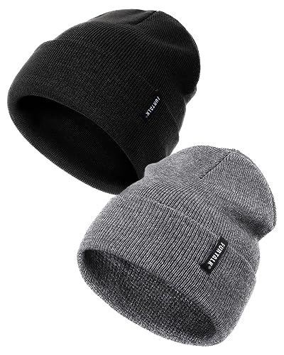 Image of FURTALK Toddler Beanie Baby Boys Girls Beanies Kids Knit Winter Hats for 0-15 Years