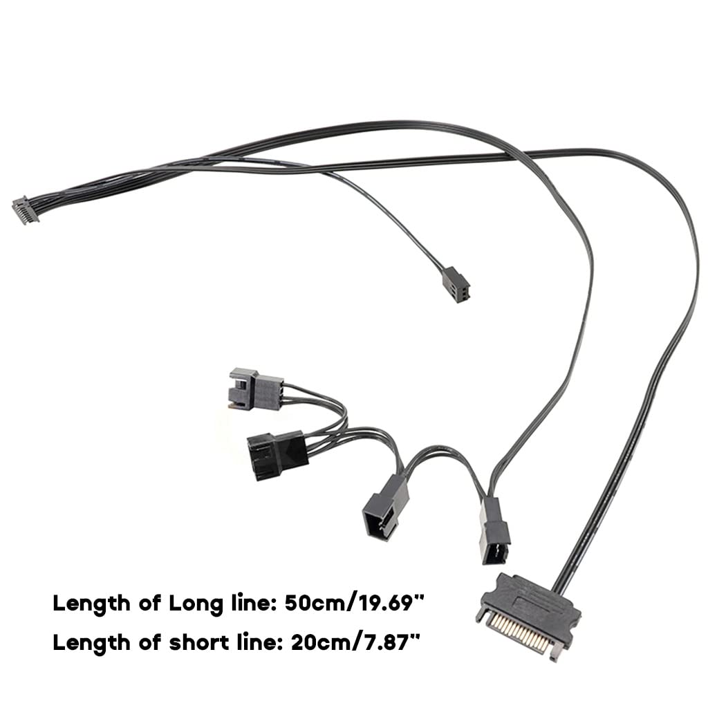 Amazon.co.jp: 9pin/10pin/14pin コネクタケーブルワイヤー統合水冷