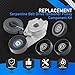 YzusGomumu Engine Serpentine Belt Drive Tensioner Pulley Component Kit Compatible with 2005-2014 Ford F-150 F-250 F-350 Explorer Explorer Sport Trac Expedition Lincoln Navigator Replaces 90K-38274A