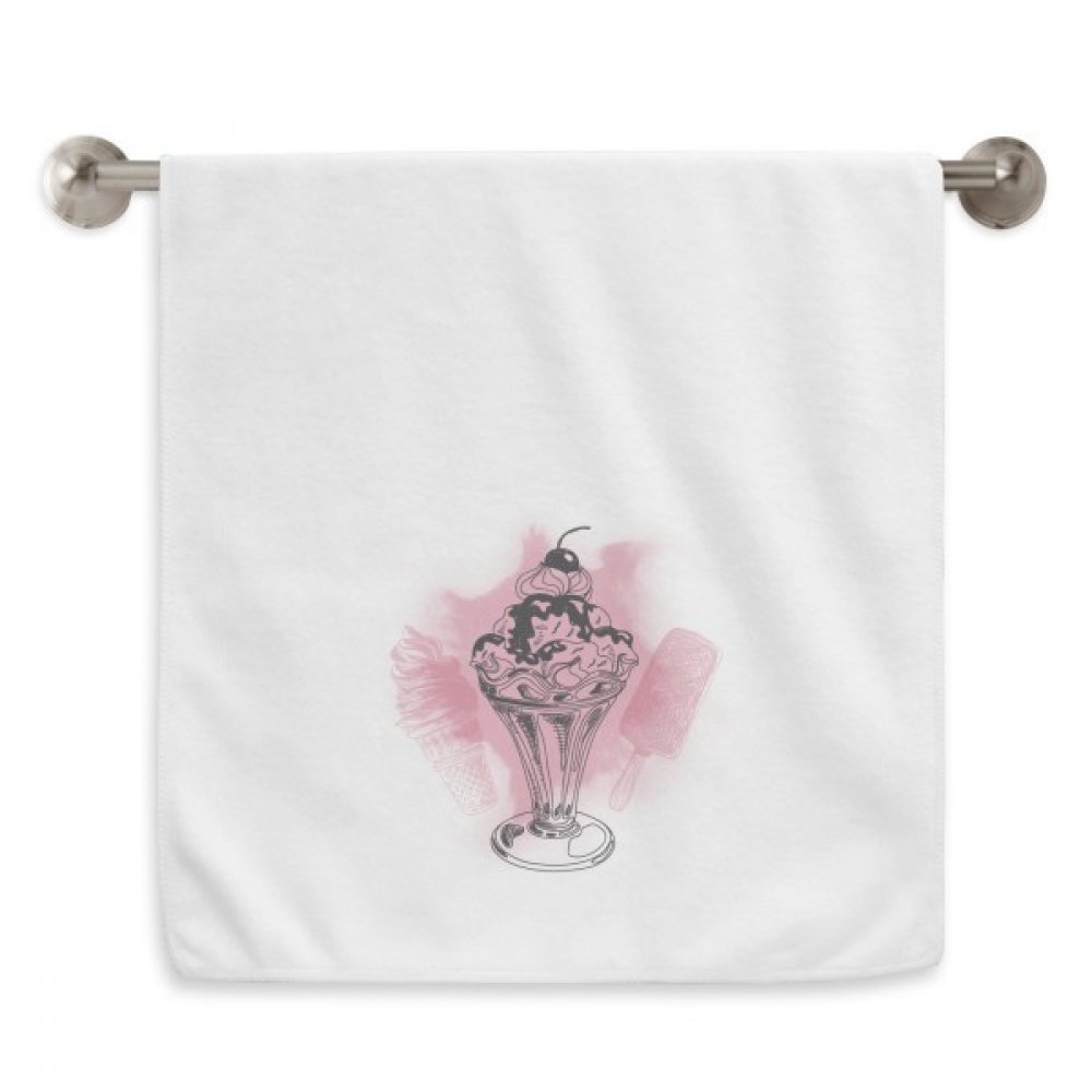 Serviettes de toilette Cerise au Chocolat au fini moelleux