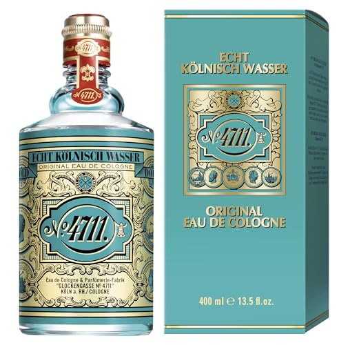 Eau de Cologne Originale 4711® | Eau de Cologne 300 ml Flacon Molanus - Parfum classique dans un flacon emblématique - Unisexe - Bénéfique pour le corps, l'esprit et l'âme