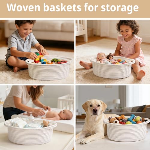 Save 23% on a Durable, Foldable Cotton Rope Gift Basket - Image 7
