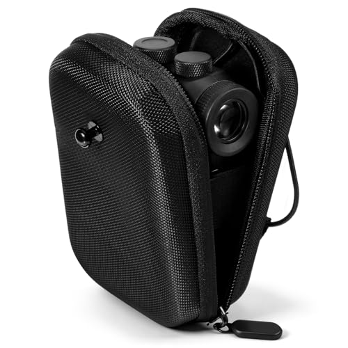 Range Finder Case Protective Hard Shell Golf Rangefinder Case Anti-Scratch Universal Rangefinder Pouch for Most Rangefinders (Black)