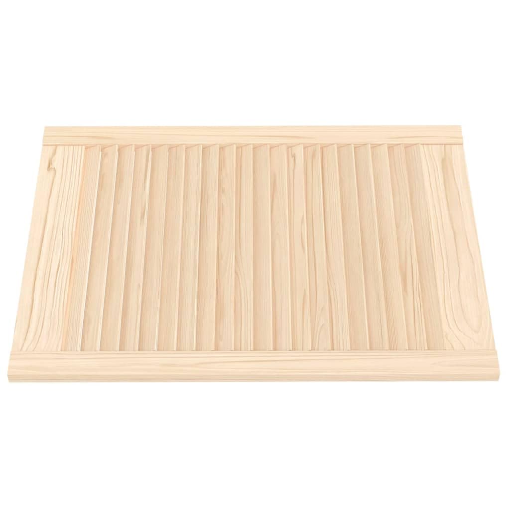 Portes d armoire à persiennes 2pcs 69x49,4cm bois de pin massif