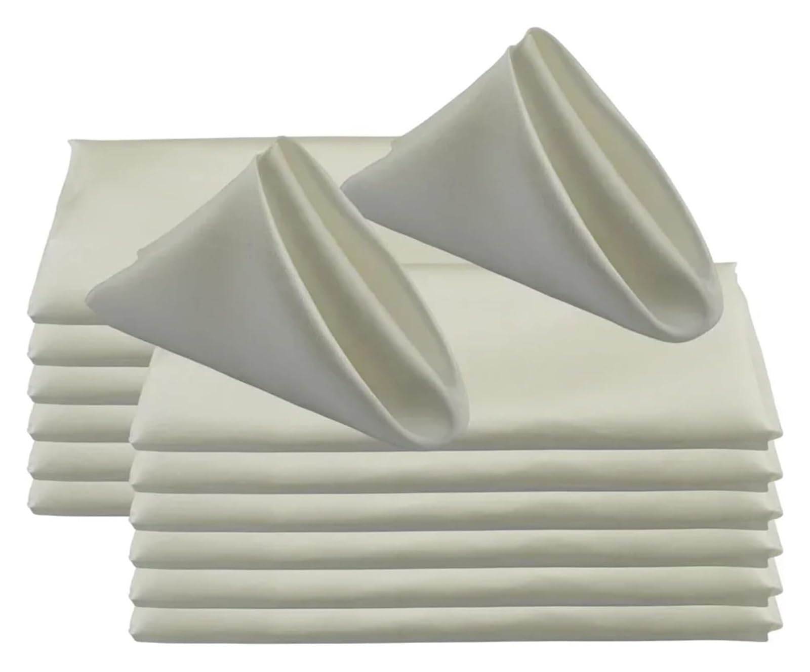 Cotton Table Napkins, Table Napkins 50pc 30x30cm Square Satin Multicolor(Color3)