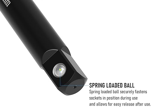 Miniatura 10 de 34 Drive by 6 Barra de extensión de impacto con pasador de bloqueo, Extensión de zócalo de impacto, Acero CR-MO