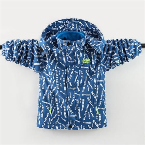 Kids Rain Jacket Fall Winter Thick Warm Fleece Lined Light Jackets Boys Girls Winter Coat Windproof Waterproof Windbreaker2