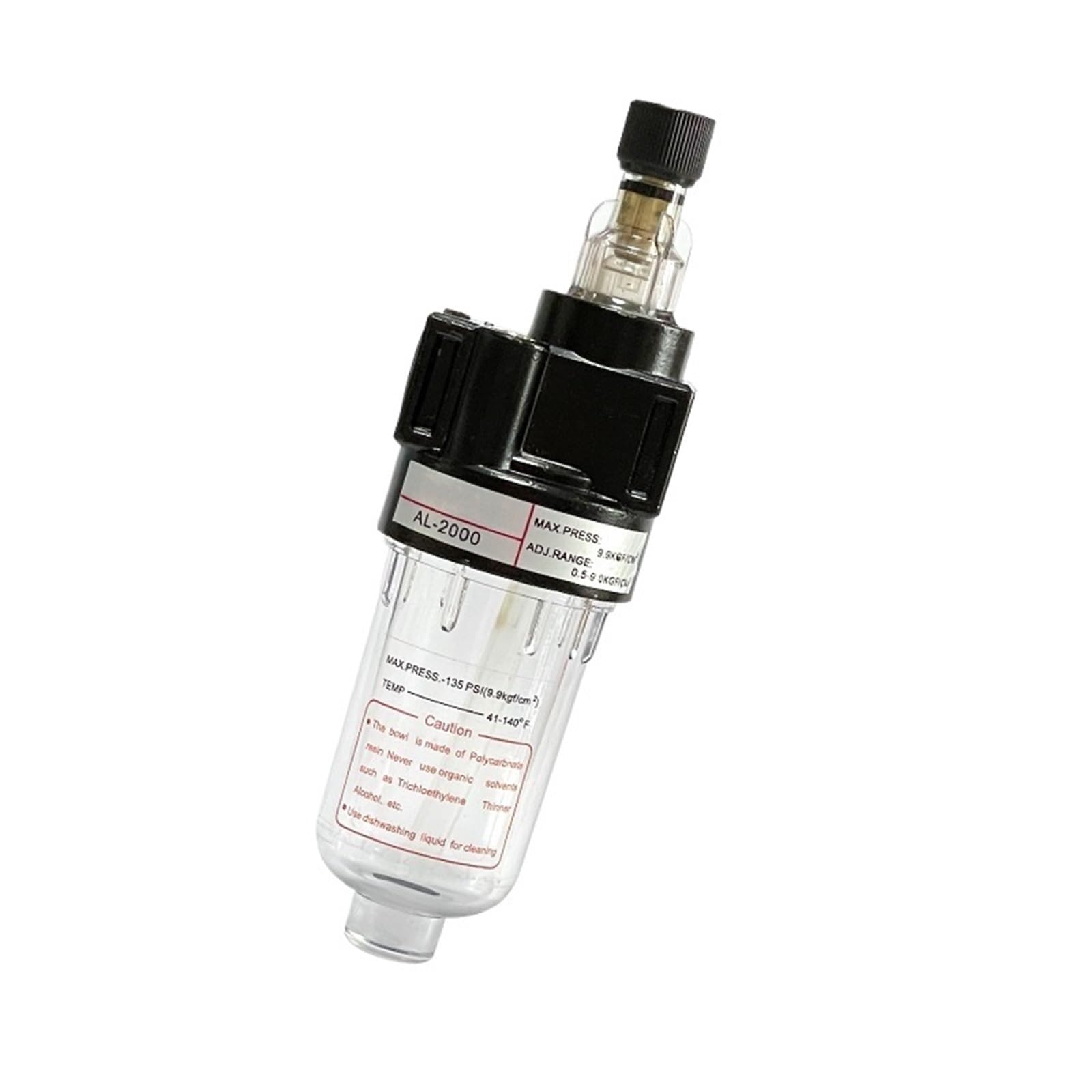 AL2000 regulator olejarki, filtr sprężonego powietrza, sprężarka powietrza, reduktor ciśnienia 1/4" (z złączką 8 mm)