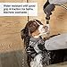 PetFusion Multipurpose Pet Glove for Grooming, Trips to Vet, Handling. [Puncture & Scratch Resistant, Water Resistant]. 12 Month Warranty for Manufacturer Defects Grey