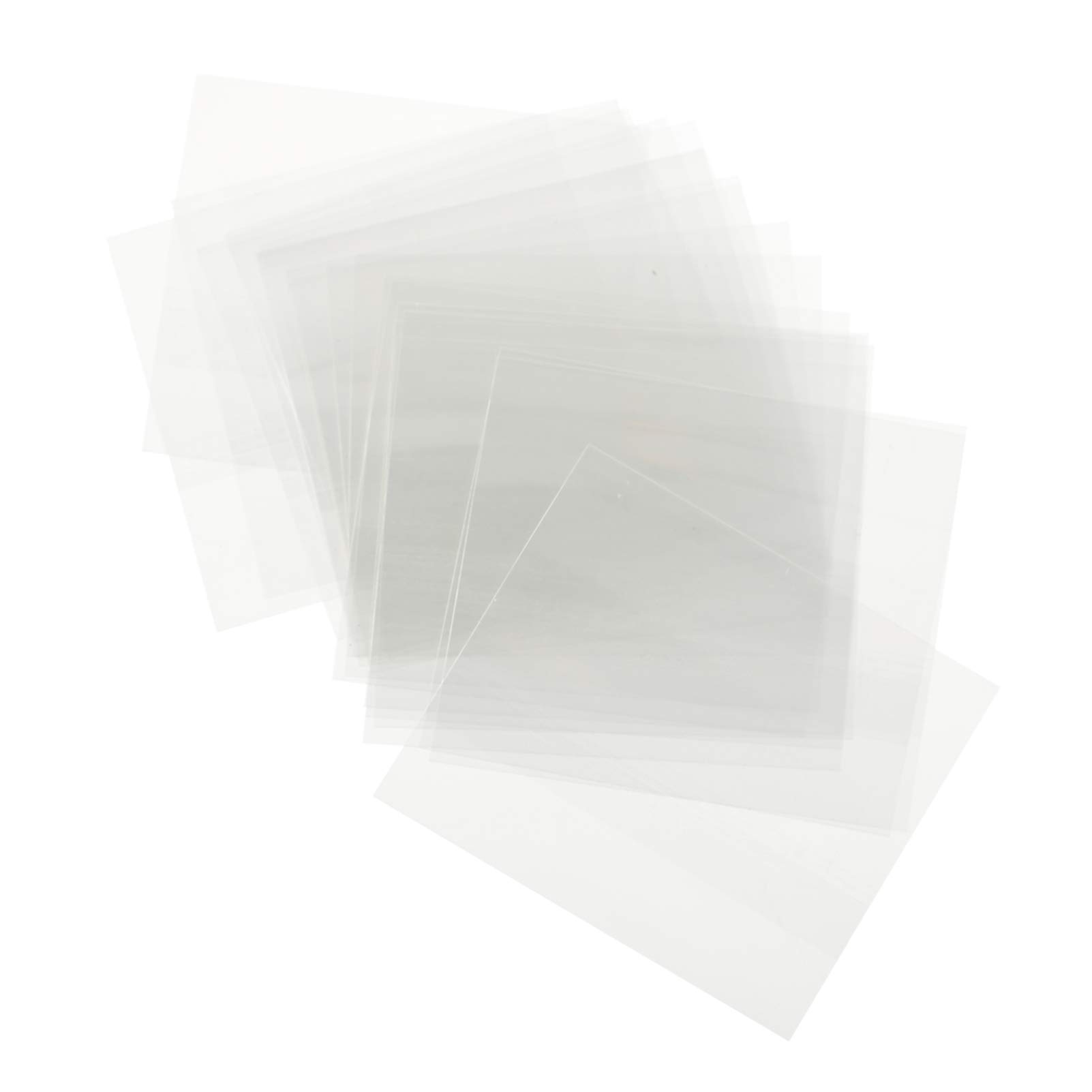 MUCKLILY 1000pcs PVC Shrink Wrap Bag Heat Shrink Film for Essential Oil Bottles Sealer Bags