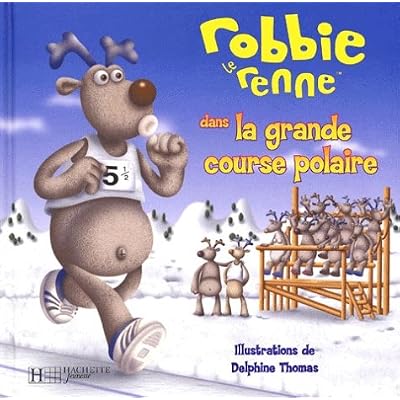 Robbie Le Renne Dans La Grande Course Polaire