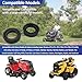 REPLACEMENTKITS.COM Brand Axle Oil Seal Replaces TT-187T0134280 Fits Tuff Torq, MTD, Troy-Bilt, Cub-Cadet, Craftsman, Bolens, Remington, Ryobi, Yardman Yard-Machine