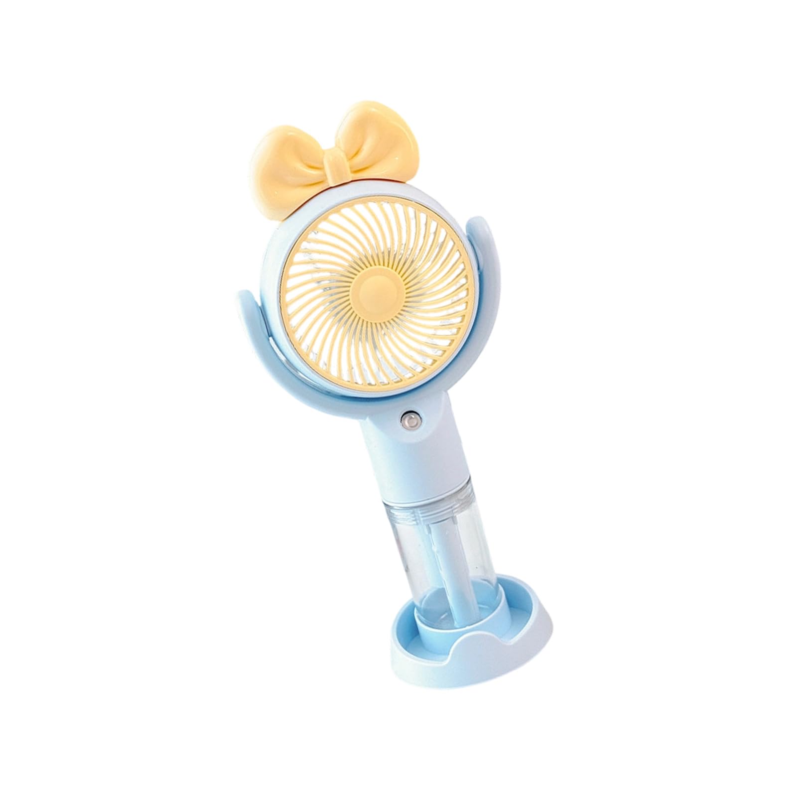 NRVTRE Misting Fan Portable, Rechargeable with Sprayer, 3 Speed for Makeup Travel Camping Handheld Fan Misting Cooling Handheld Travel Camping Rechargeable Desk Outdoor Lightweigh Portable