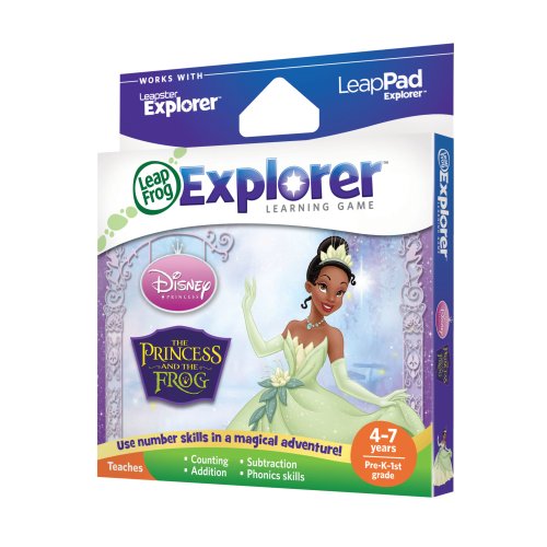 LeapFrog Explorer Disney The Princess and The Frog Learning Game - Thumbnail 3