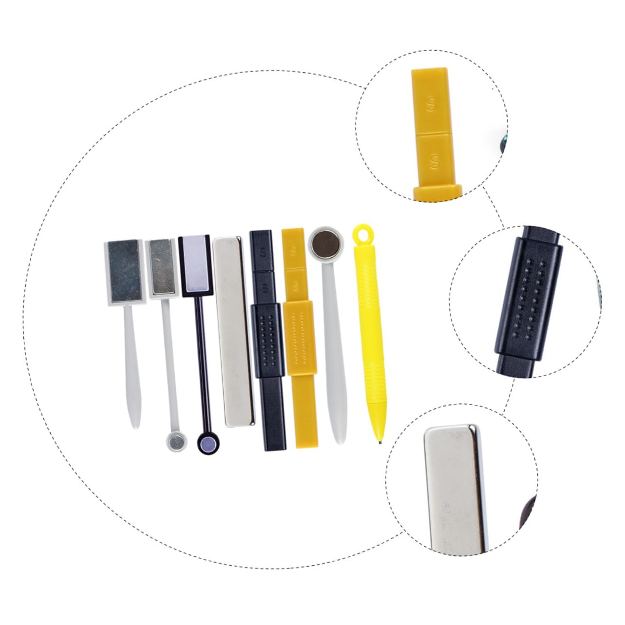 Housoutil 16pezzi Penna Magnetica Per Unghie Cat Eye Strumenti Magnetici Per Nail Art Colori Random Per Manicure Creativa e Unica Adatta Per Salon e Uso Domestico