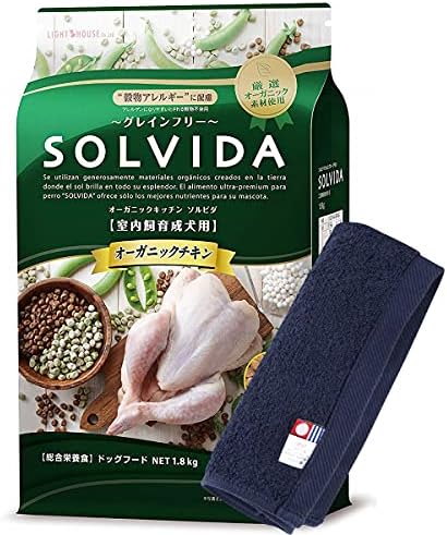 Amazon.co.jp: ソルビダ グレインフリー チキン 室内飼育成犬用 1.8kg 