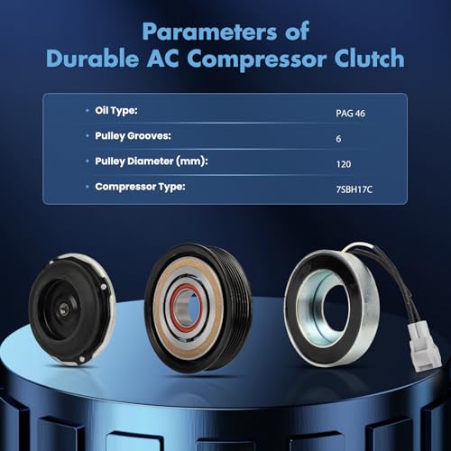 Image of ECCPP AC Compressor Clutch 2014-2018 for Dodge for Ram 1500 4000 5.7L