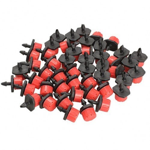 Dealglad Sistema de riego por goteo para jardín, ajustables, 50 unidades Cover