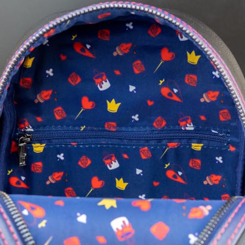Mini Sac à Dos Disney Alice Loungefly Reine de Cœur Castle