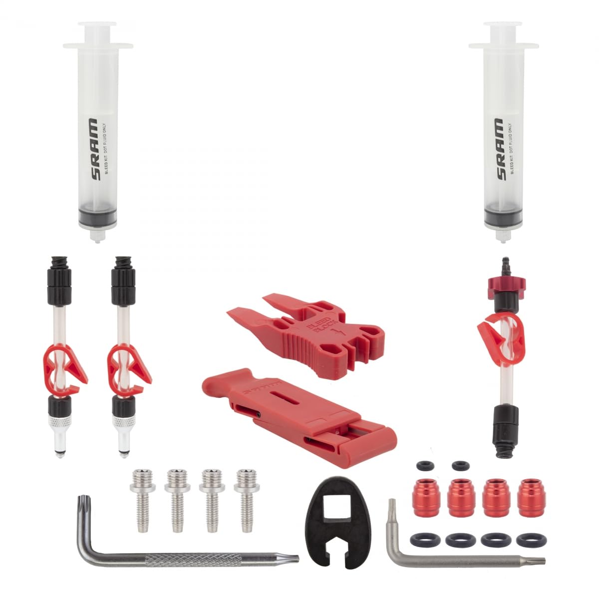 SRAM Standard DOT Bleed Kit v2, Without Fluid, Kit