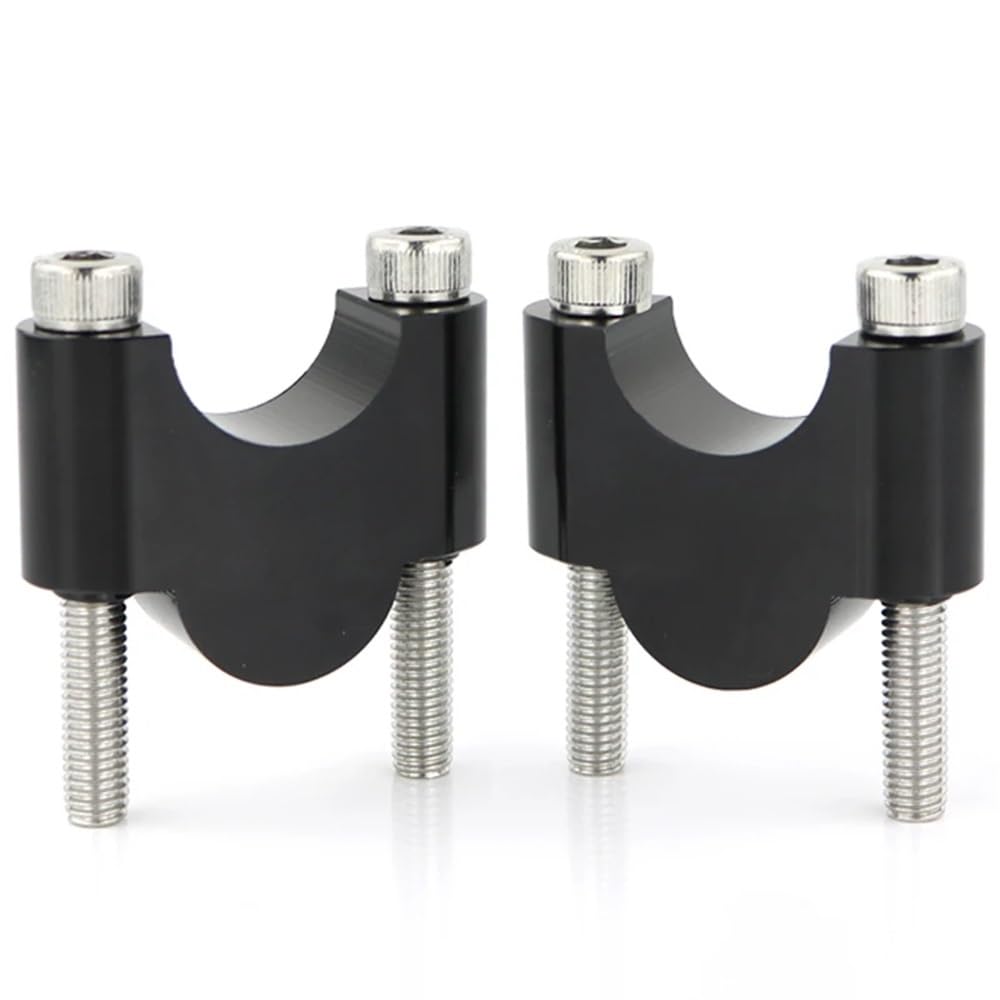 Oglamgvc Black Riser 30Mm 1 1/8" 28Mm Handlebar Riser Fat Bar Risers For Aprilia Sl750 For Shiver/Gt For Mana 850 For Dorsoduro 750 1200 900 For Caponord 1200 For Tuareg 660 Motorcycle Bar Riser(Black Riser 30Mm)