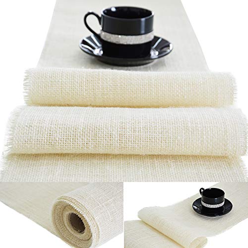 Roban Fashion Juteband Tischläufer Tischband Natur Naturfarben breit 25cm Rolle 5m 10m 15m 25m 30m 40m 50m 60m 70m 80m 90m 100m Naturfarben,25CMX5M Cover