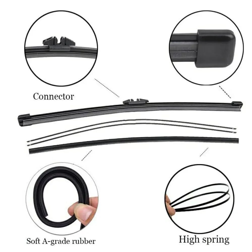 CYRIEL Tylna szyba wyciekaczka Arm & Blade BB5Z17526C dla Ford Explorer 2012 2012 2013 2014 2015 2016 2017 2018