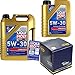 Produktbild Filter Set Inspektionspaket 6 Liter Liqui Moly Motoröl Longlife III 5W-30 SCT Germany Ölfilter