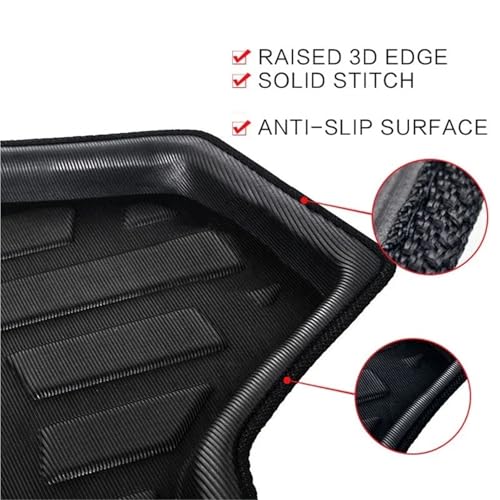 Tapis de protection de coffre pour Xpeng G6 anti-salissures et eau - 3