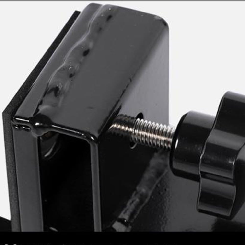 FACAIIO Carrello per installazione di porte con rotazione in gradi per porte pre-appese e lastra, per telaio in acciaio resistente, manopola regolabile 0-80 mm