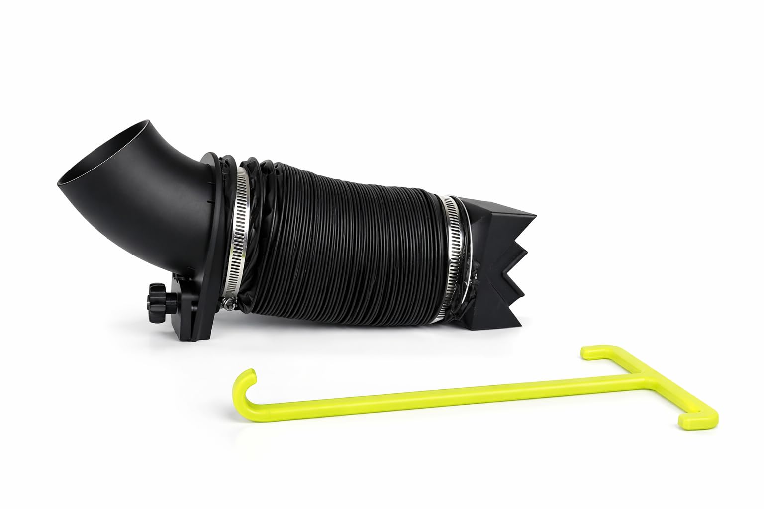 Standheizungsadapter für VW T5 / T6 / T6.1 California, Warmluftleitsystem für Aufstelldach, Bus AirFlow System, Schwarz
