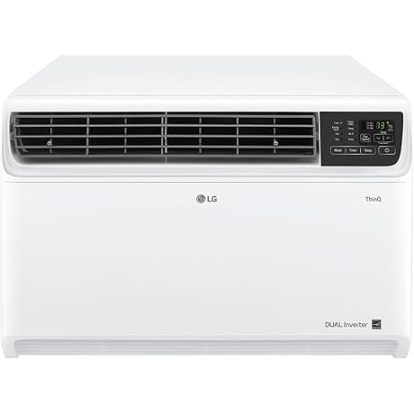 LG 18000 BTU Dual Inverter Smart Window Air Conditioner: Cool Efficiency for Every Room