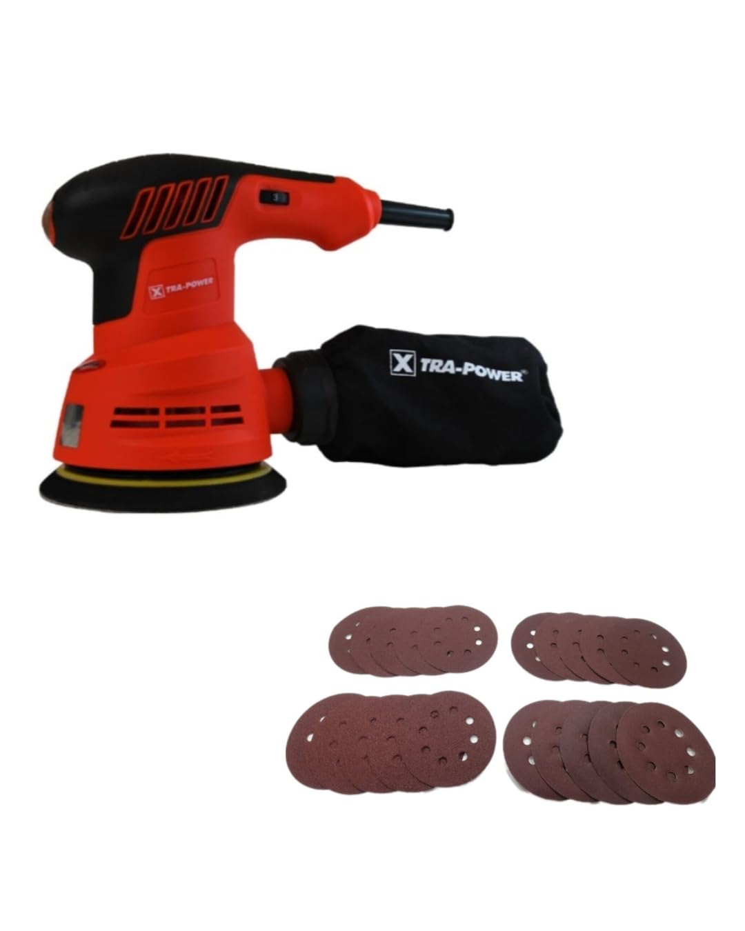 XTRA POWER ROTARY SANDER XPT 551 WITH ACCESSORIES : Amazon.in