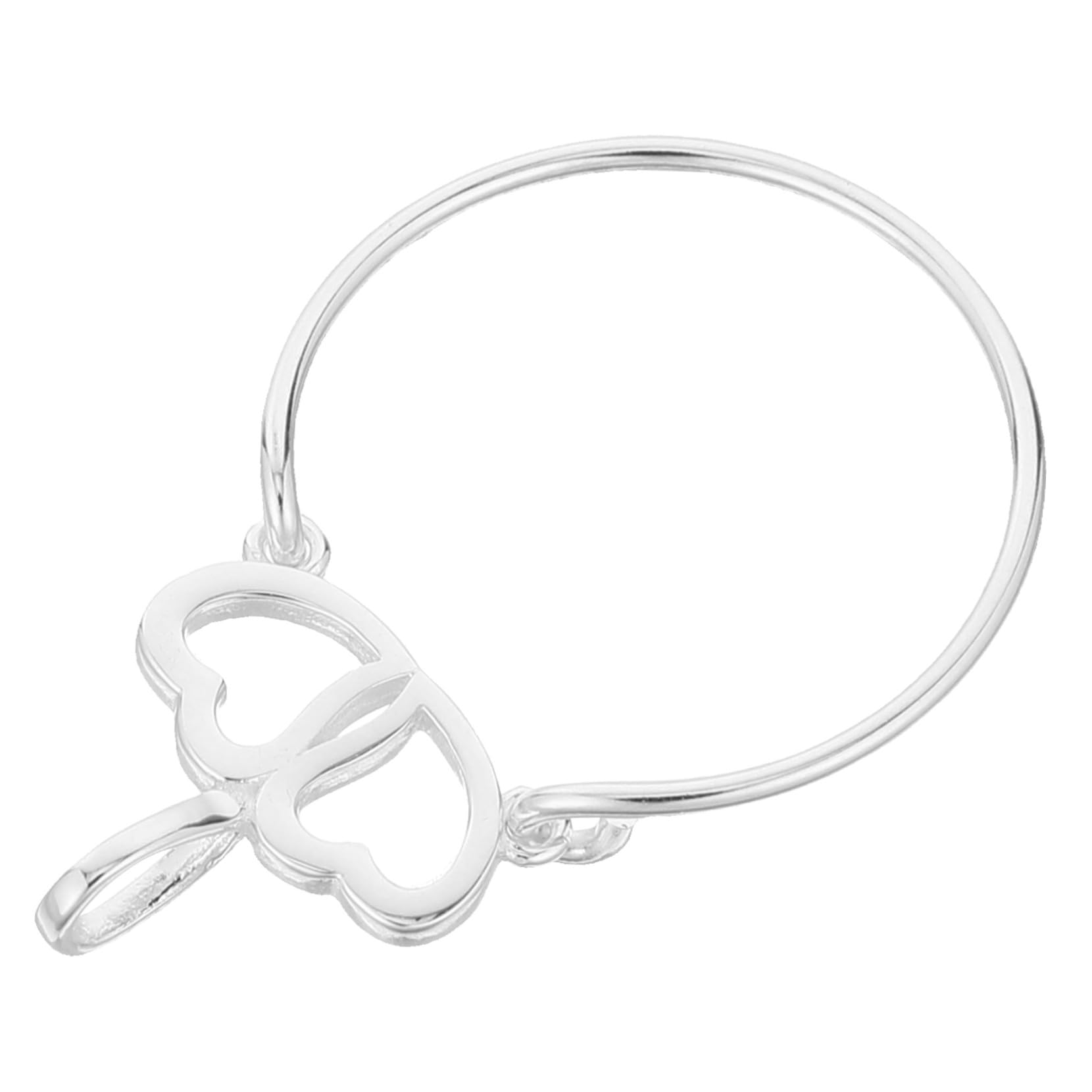 Porte-breloque en forme de cœur FOMIYES pour personnaliser vos colliers au quotidien