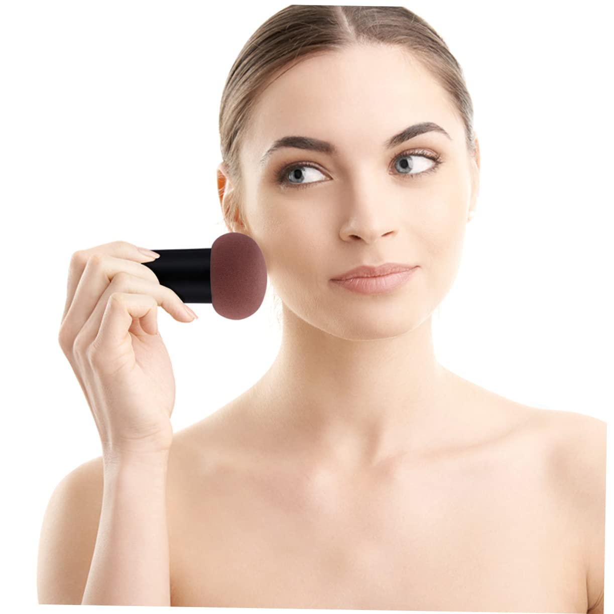 MAGICLULU 30 Pezzi Soffio A Forma Di Spugna Per Il Viso Soffio Di Spugna Per Il Trucco Strumento Di Bellezza Per Cosmetici Di E Asciutto Trucco