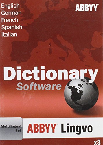 Preisvergleich Produktbild ABBYY Lingvo x3 Multilingual Set, English, German, French, Spanish, Italian: Dictionary Software