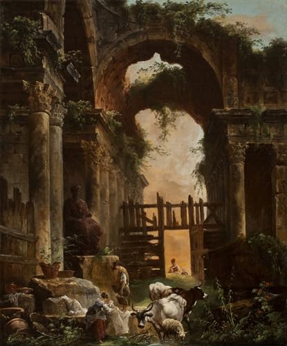 Murale tableau impressions d'art : habillez vos murs vides avec Hubert Robert