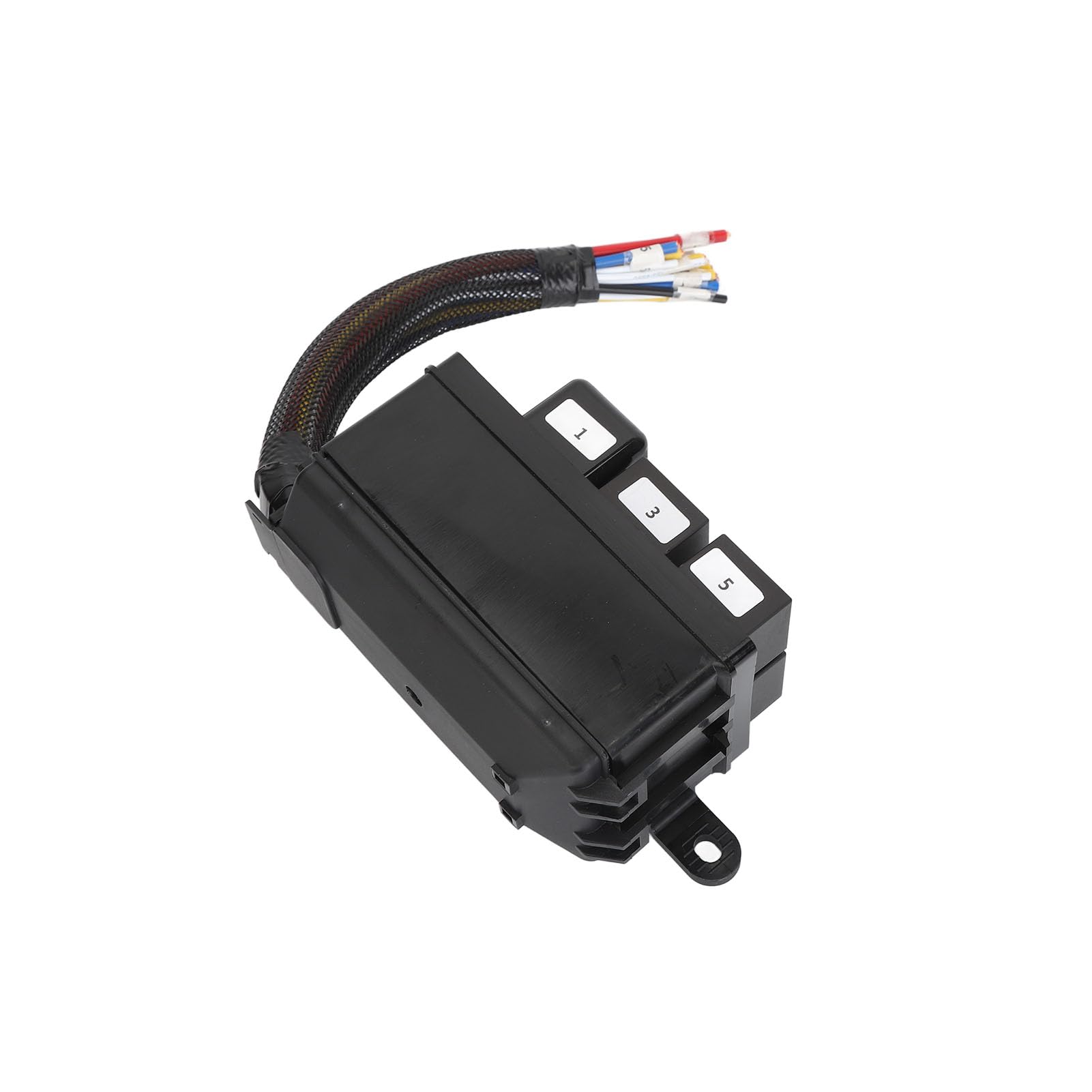 Relè 12V Kit con 6 Pezzi Fusibili Auto Barca Scatola Impermeabile per Circuito Stabile Sicurezza Morsetti Regolabile Installazione Inclinata Veicoli