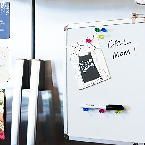24 Clear Magnetic Push Pins - Perfect Magnets For Fridge, Calendars, Whiteboards, And Maps #TOP4