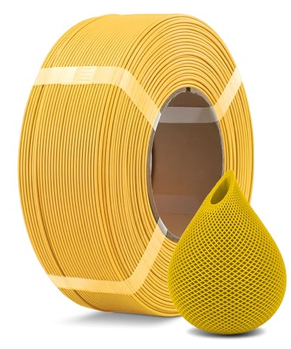 Image of OVERTURE High Speed Refill PLA 1.75mm Filament, 1kg Yellow