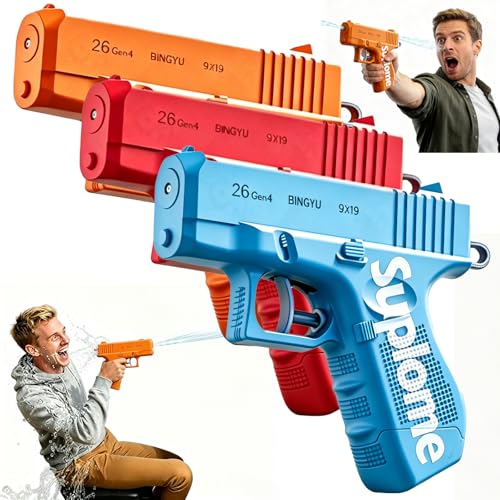 Wasserpistole Prank Gun 3 Stück Wasserpistole Kinder & Erwachsene
