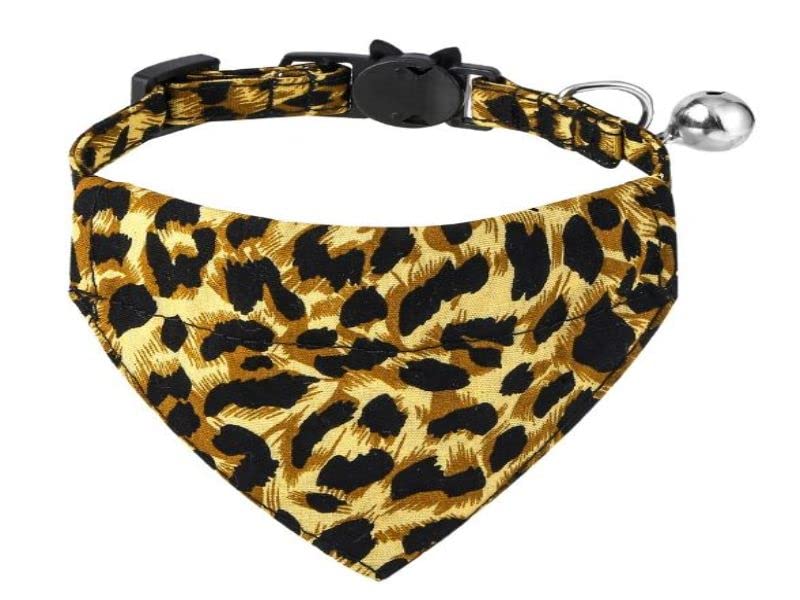 Bandana Cat Collars and Bell, Multicolor, Multicolour
