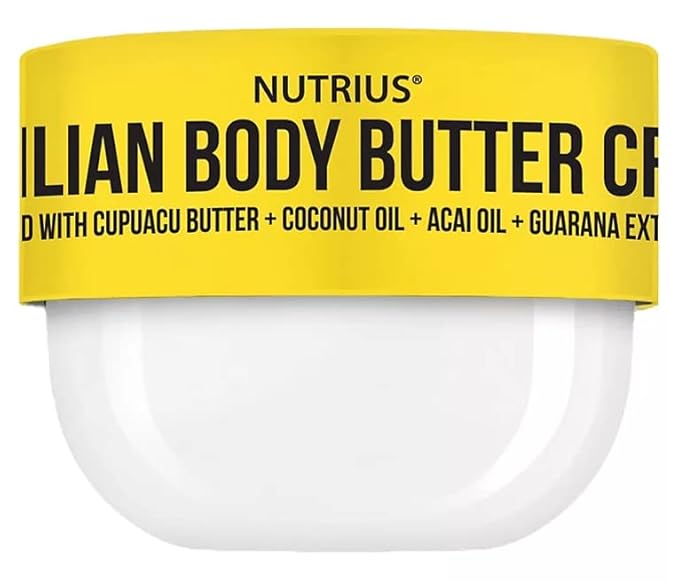 Nutrius Brazilian Body Butter Cream (1 Pack) Beauty